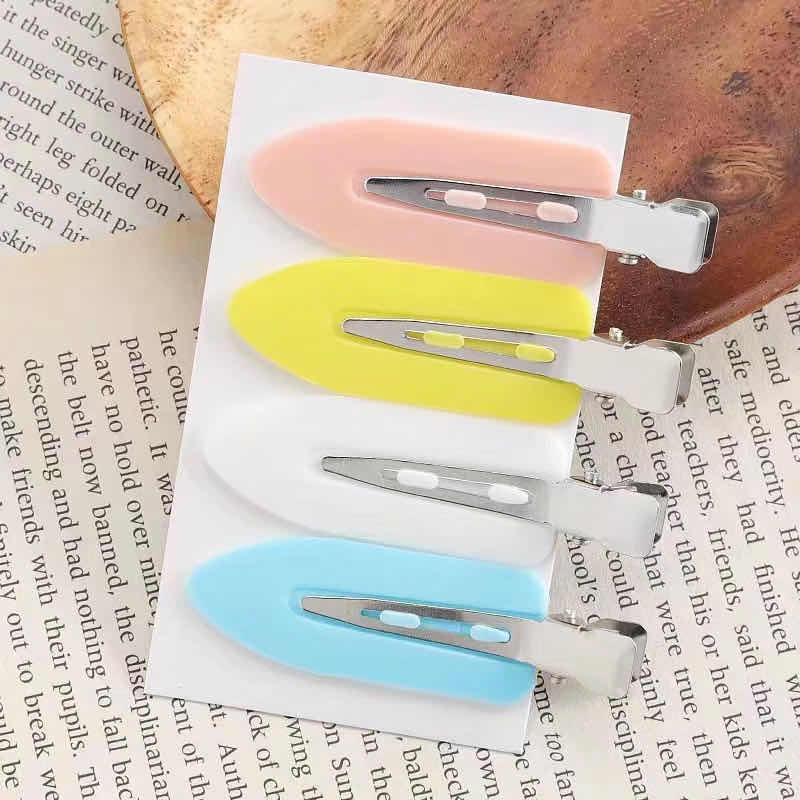 Japanese side clip accessories, seamless bangs clip headwear, hair clips, zoned positioning clip leaves, seamless hair clips, hair accessories