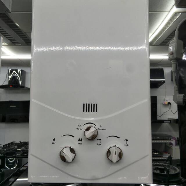 Classic hotel hotel household spray white fast hot gas water heater 6L thumbnail