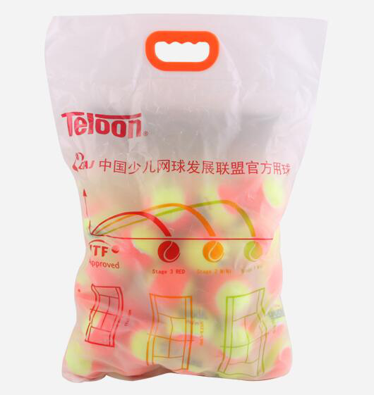 TELOON天龙网球儿童网球短式网球训练网球 mini-48 袋装