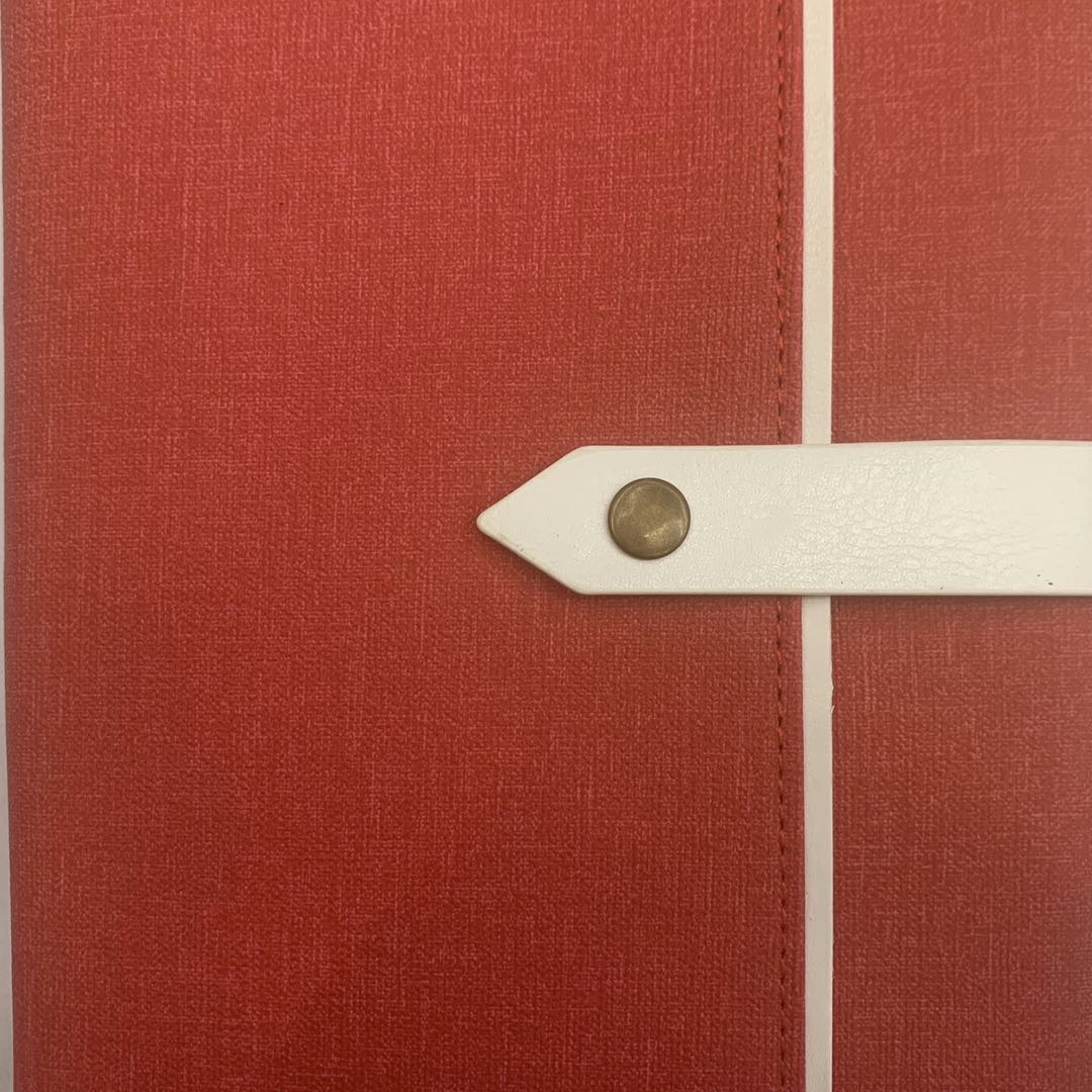 A5学生记事本日记本简约商务复古口袋办公文具笔记本子定制logo产品图