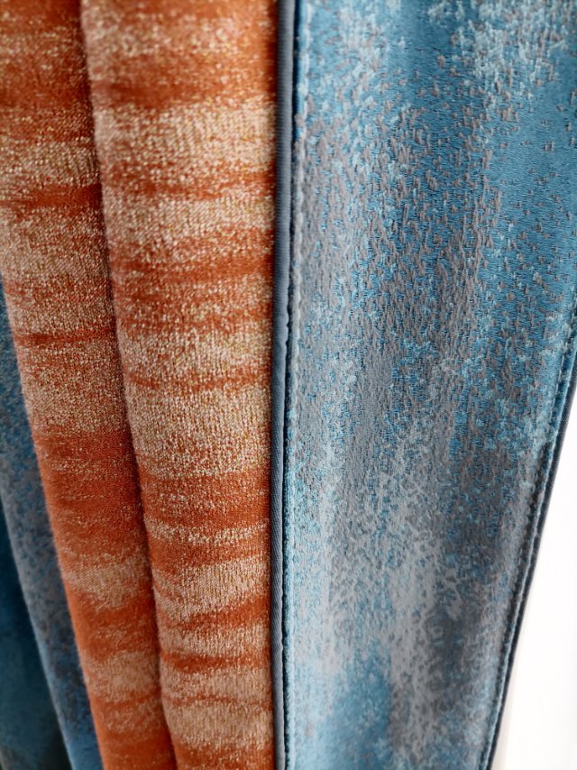 New high-precision and high-light-blocking curtains, simple and modern, thickened light-blocking light luxury color-blocking curtains for bedrooms and living rooms Specification image