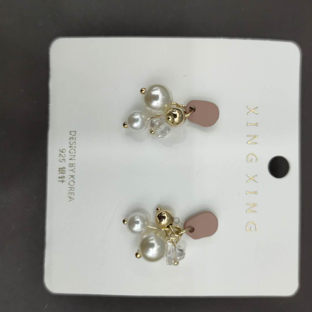 韩风超仙设计感简约优雅珍珠女气质优雅时尚百搭耳环耳坠