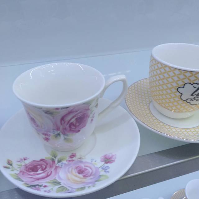 ins英欧式小奢华骨瓷咖啡杯下午茶茶具套装高档轻奢情侣款花茶杯