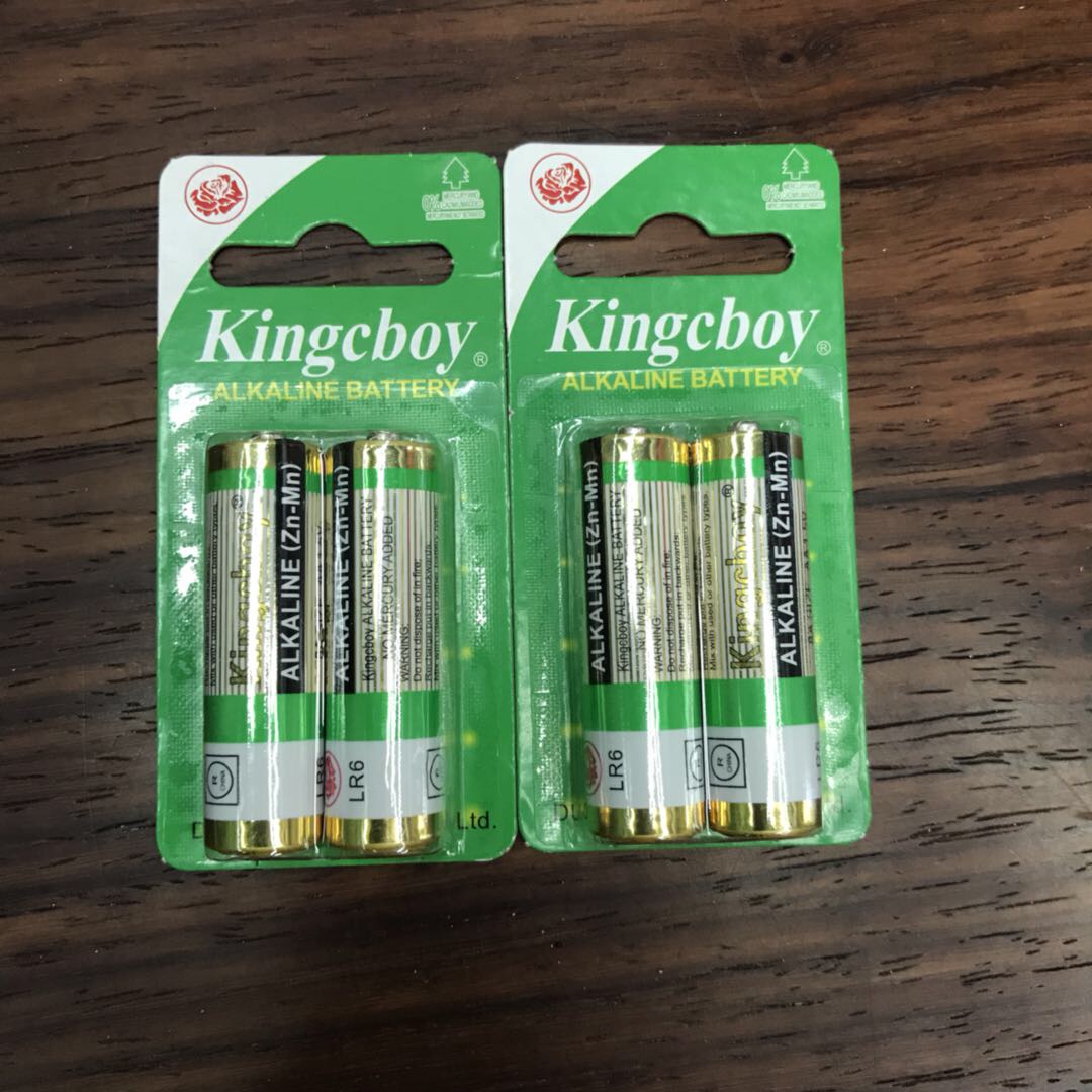 KINGCBOY电池7号两节装绿色款长久耐用遥控器细节图