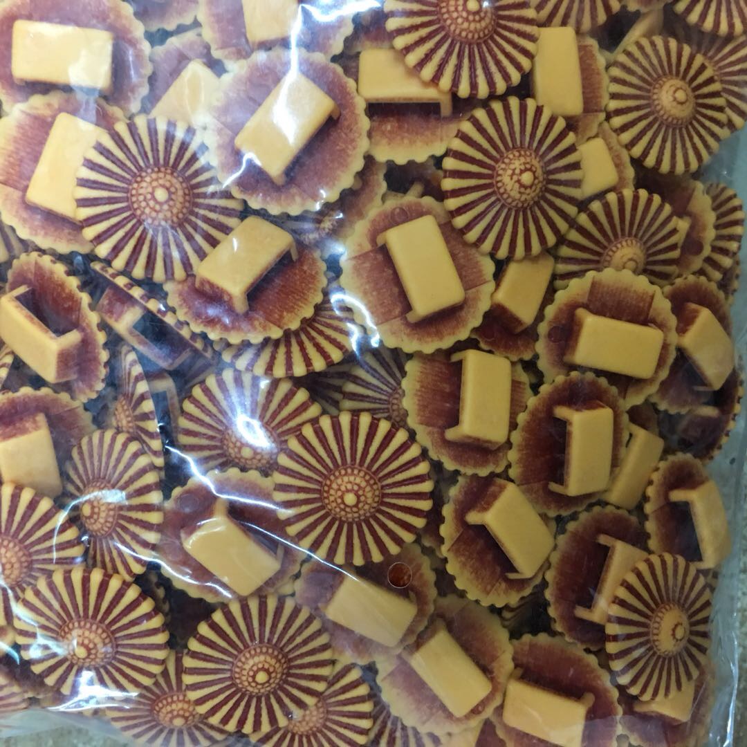 厂家直销亚克力仿木色雨伞手饰配件产品图