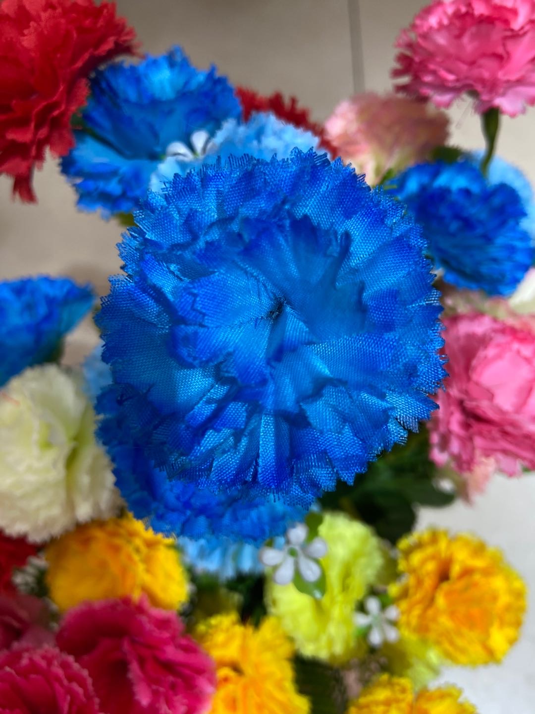 10-head lilac bouquet, silk flowers, artificial flowers, decorative flowers, table flowers, arrangement flowers, mixed style flowers details Picture