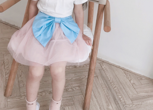 Gauze Skirt Children's Half Skirt Summer New Foreign Style Ponderous Skirt Four Seasons Princess Skirt details Picture