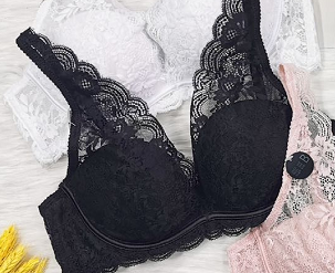 Seamless Underwear Women's Underwire Beauty Back Wrap Lace Vest With Brassiere Sports Sleep Bra Specification drawing