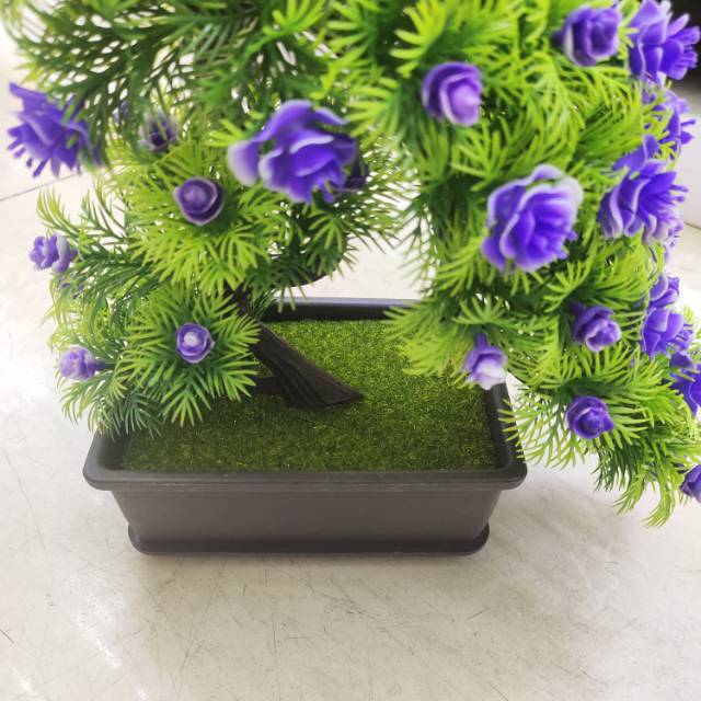 Artificial bonsai plant office desk ornaments, indoor ornaments details Picture