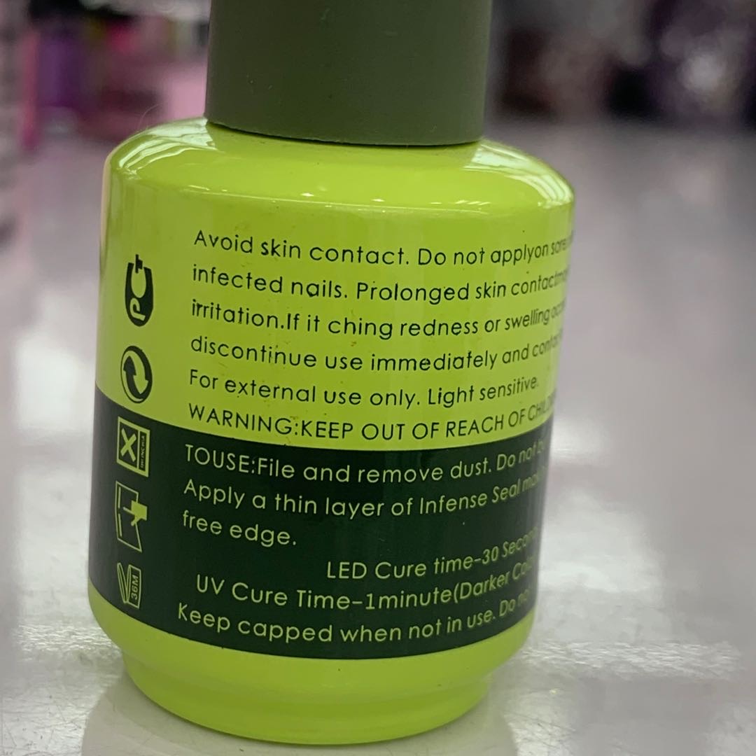 Hailu Biotechnology's reinforced eco-friendly nail Polish glue, nail polish glue, frosted sealing layer base glue, Nail Polish glue, specially designed for nail salons Specification image