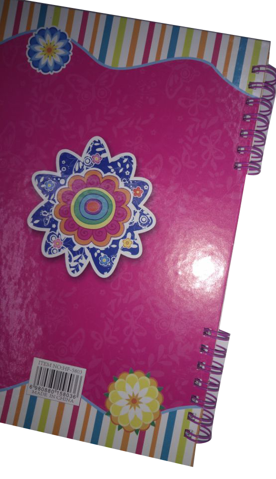This Foreign Trade Notebook Is Written Fluently In Student Diary Specification drawing