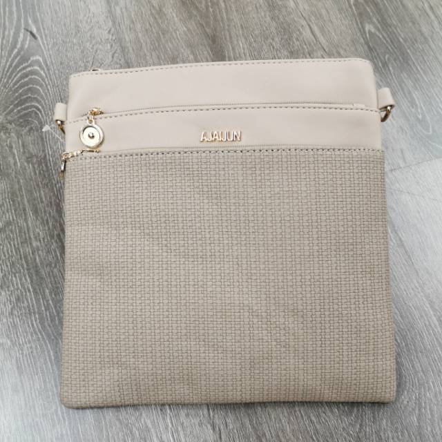 Unisex multi-layer cross-body bag Single-shoulder PU bag thumbnail