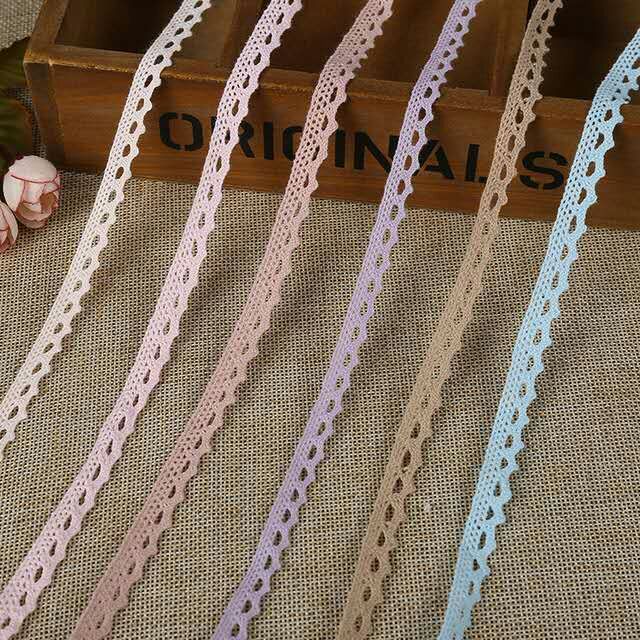 Wholesale of lace, nylon lace fabric, new style of lace, polyester lace, small edges details Picture