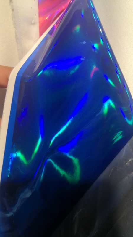 Factory direct sales with stock available. Customized laser film based on samples Specification image