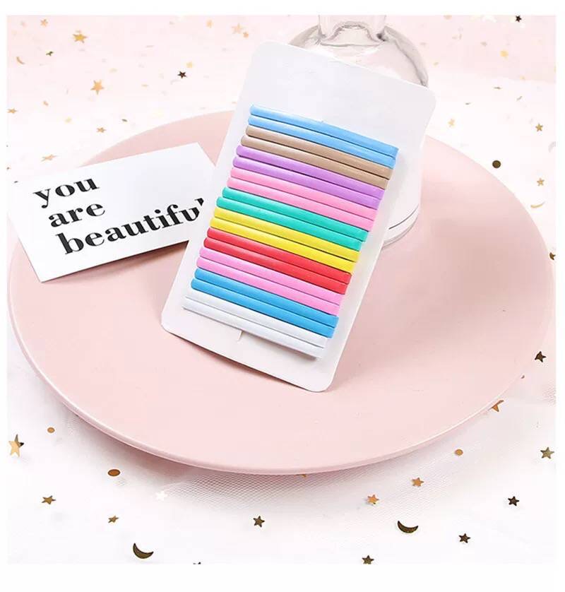 Macaron Internet Red With The Same Line Clip Edge Clip Girl Hair Clip Specification drawing
