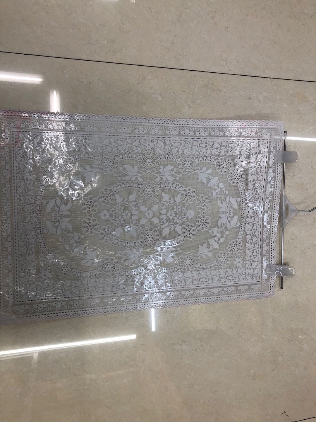 30*45彩色烫金镂空餐垫桌垫锅盆碗垫托盘垫细节图