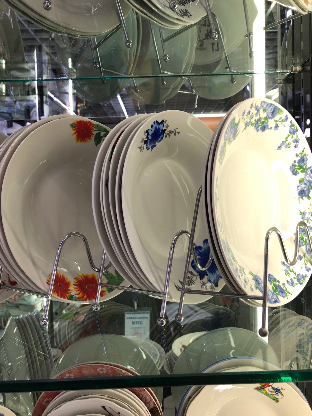 Comparison of actual effect with different dishes
