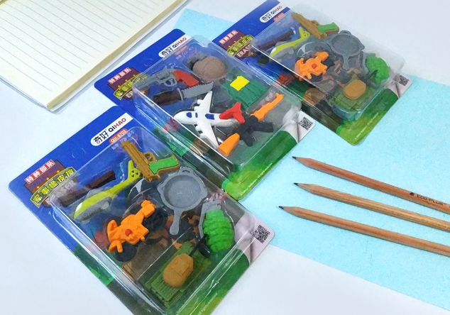 橡皮擦文具/橡皮擦/橡皮/3D卡通橡皮擦/彩色橡皮擦产品图