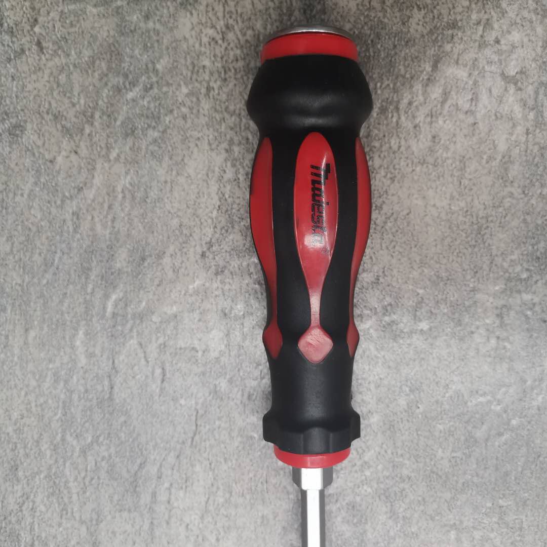 Flat-Head Cross Type Screwdriver Manufacturers Wholesale Screwdriver Multi-Specification Strong Magnetic Chromium Vanadium Steel details Picture