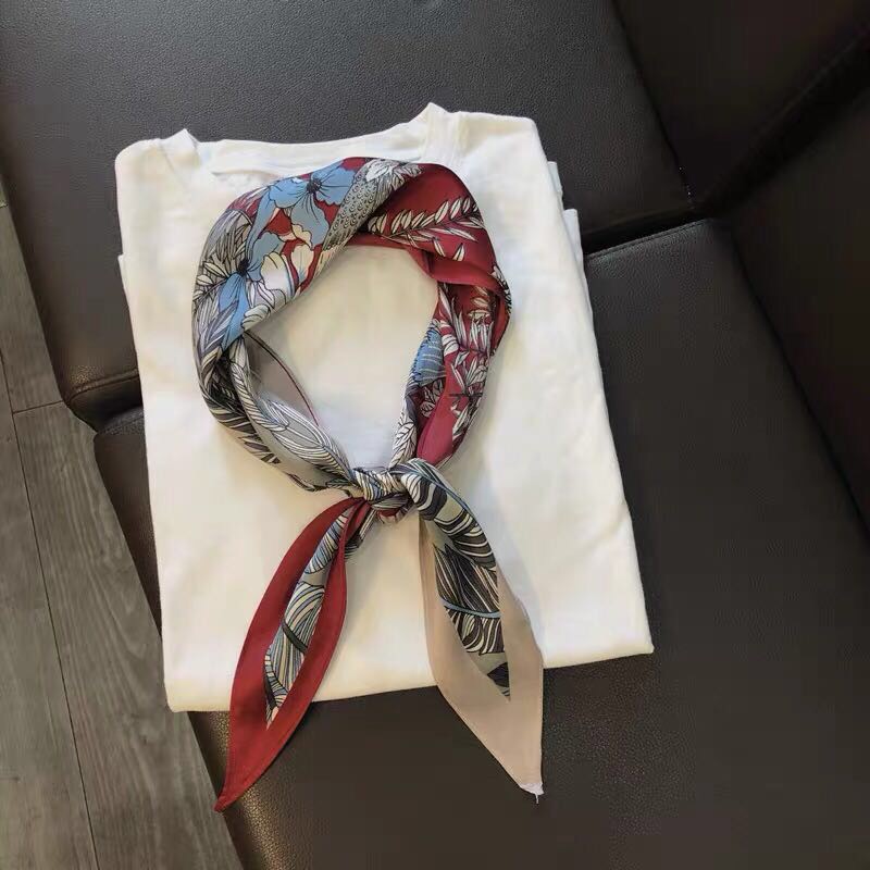 Chinese Style Scarf With Flower And Bird Pattern Is Elegant And Elegant Specification drawing