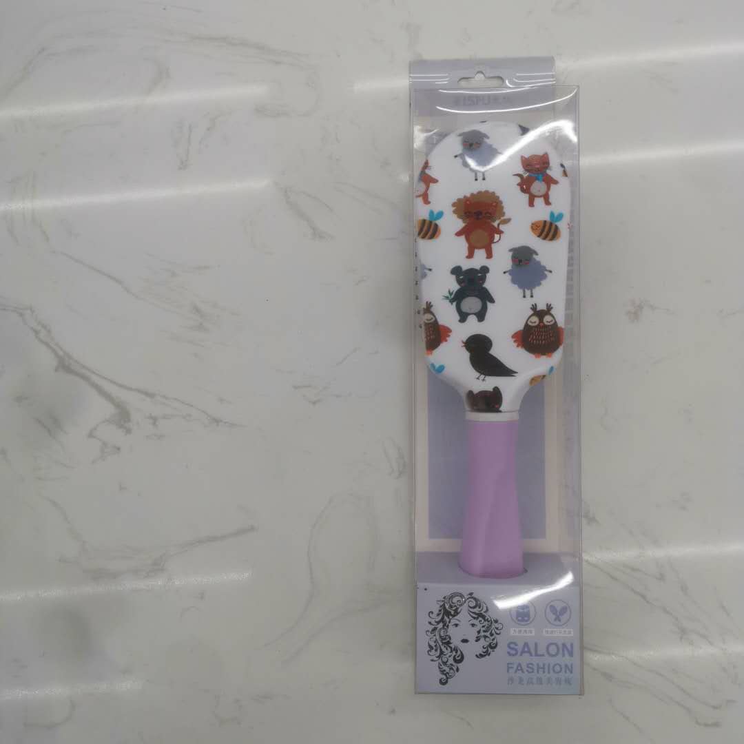 Women's curly hair special air cushion rolling comb massage anti-static blow molding home buckle round head air bag thumbnail
