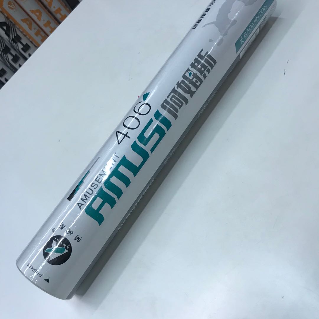 阿姆斯羽毛球 水鸭全园初级练习用球初学娱乐家庭实惠装鸭毛球406