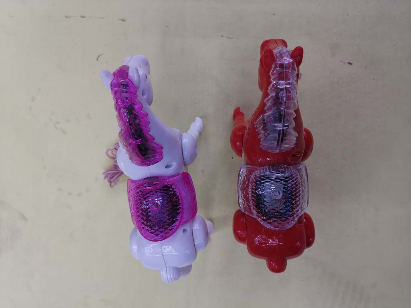 抖音同款网红牵线电动小马宝宝玩具爬行会跑的儿童走路玩具产品图