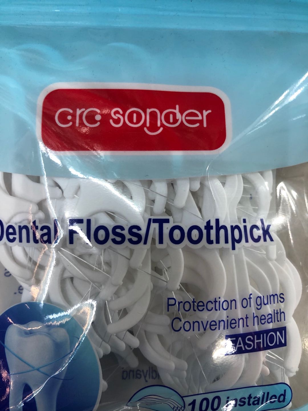 Dental floss picks, ultra-fine elastic flat floss, antibacterial dental cleaning picks, floss picks, box set, individual packaging, convenient to carry. 3325 Specification image