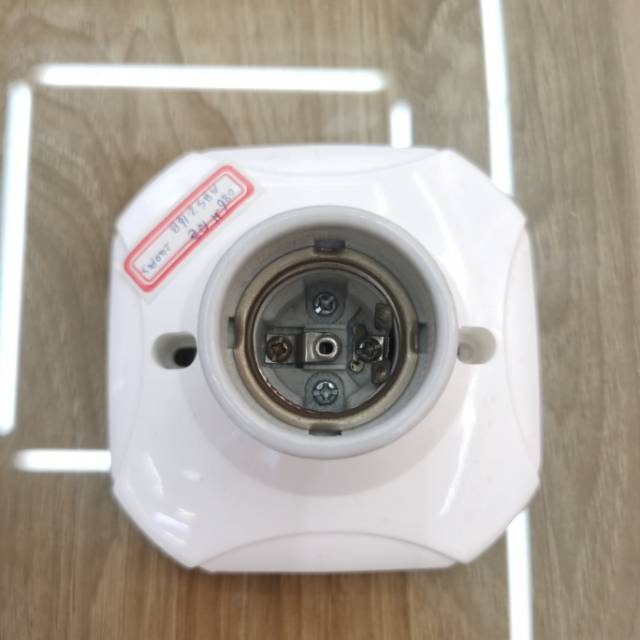 e27螺口专用灯座球泡节能灯管耐高温墙壁灯头灯座转换器