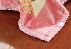 2020 New Camellia Print Raschel Blanket Thickened Winter Blanket Double Blanket details Picture