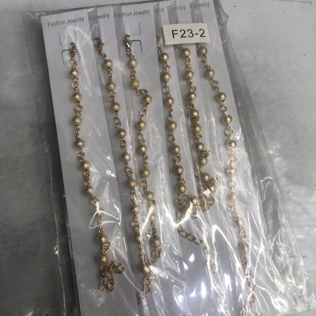 厂家直销铁电镀珠子手链