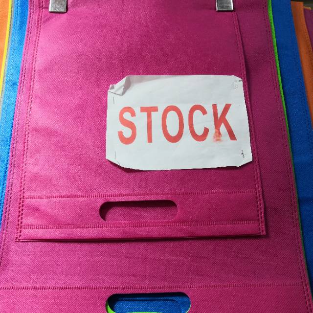 无纺布包装袋厂家直销平口袋现货批发来样订做产品图