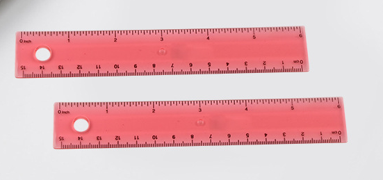 小学生用可爱卡通波浪尺子15cm尺格尺儿童多功能塑料绘图制图测量工具