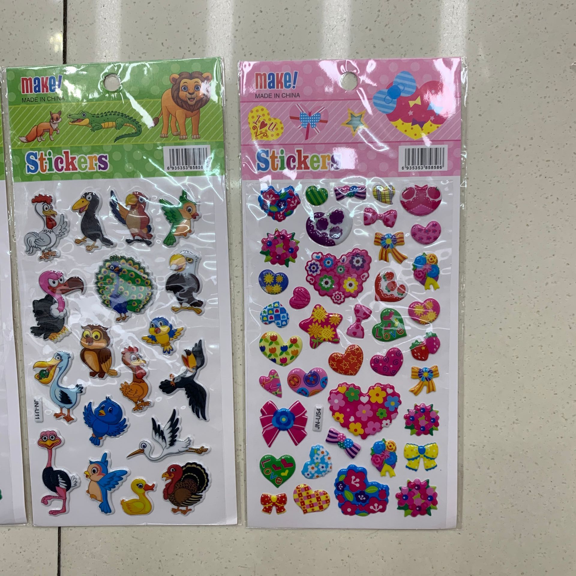 贴纸/纸贴/立体贴产品图