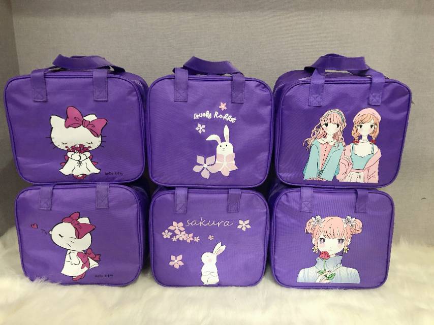 饭盒包简易手提包方便袋四方袋