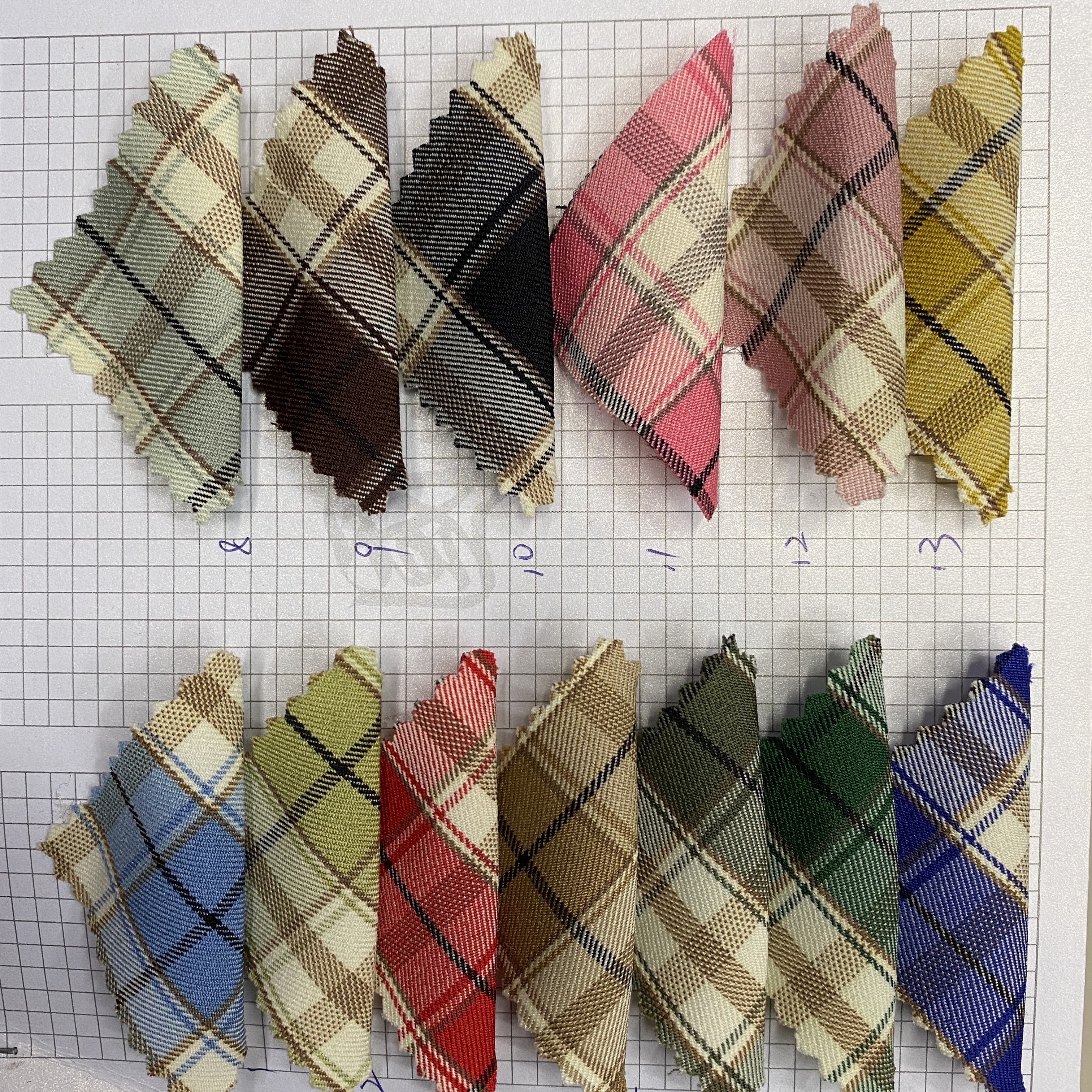 TR四面弹格子布面料 时尚套装上衣裤西装外套风衣 现货