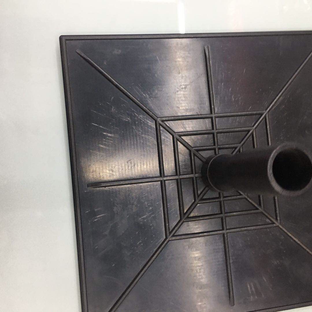 28×28正方形黑色塑料抹泥板瓦工瓦泥板泥工平抹子细节图