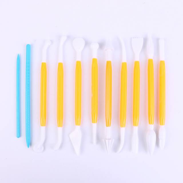 博美佳塑料11支套塑料陶泥工具陶泥DIY蛋糕DIY工具定制批发E0031B产品图