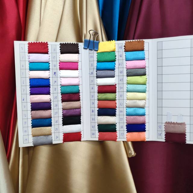 Elastic tinted tinted fabric for clothing accessories and headwear details Picture