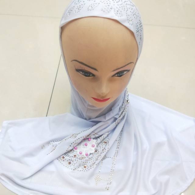 Manufacturers Direct Sales Spring And Autumn Winter Arab Muslim Adult Women White Headscarf