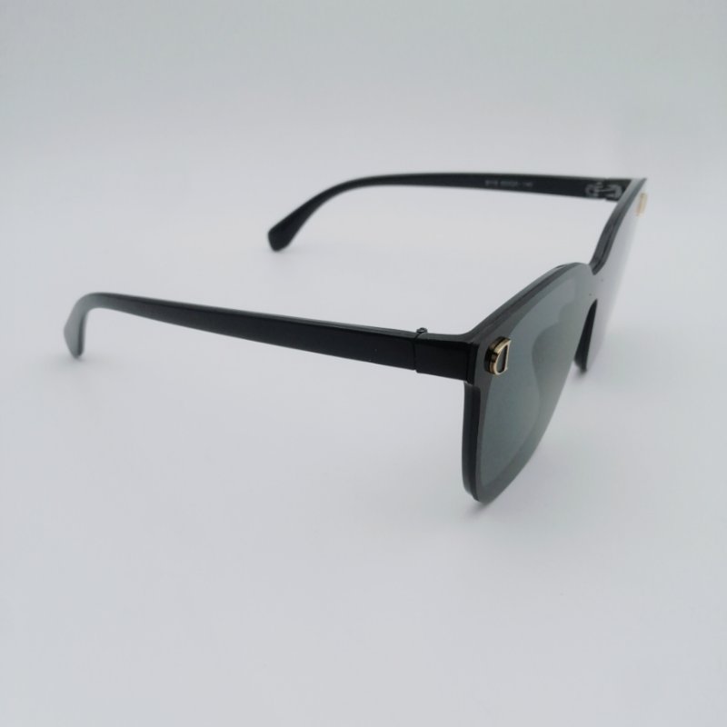 新品时尚墨镜大框方框太阳镜偏光镜韩版网红潮人高档金属男女通用9115细节图