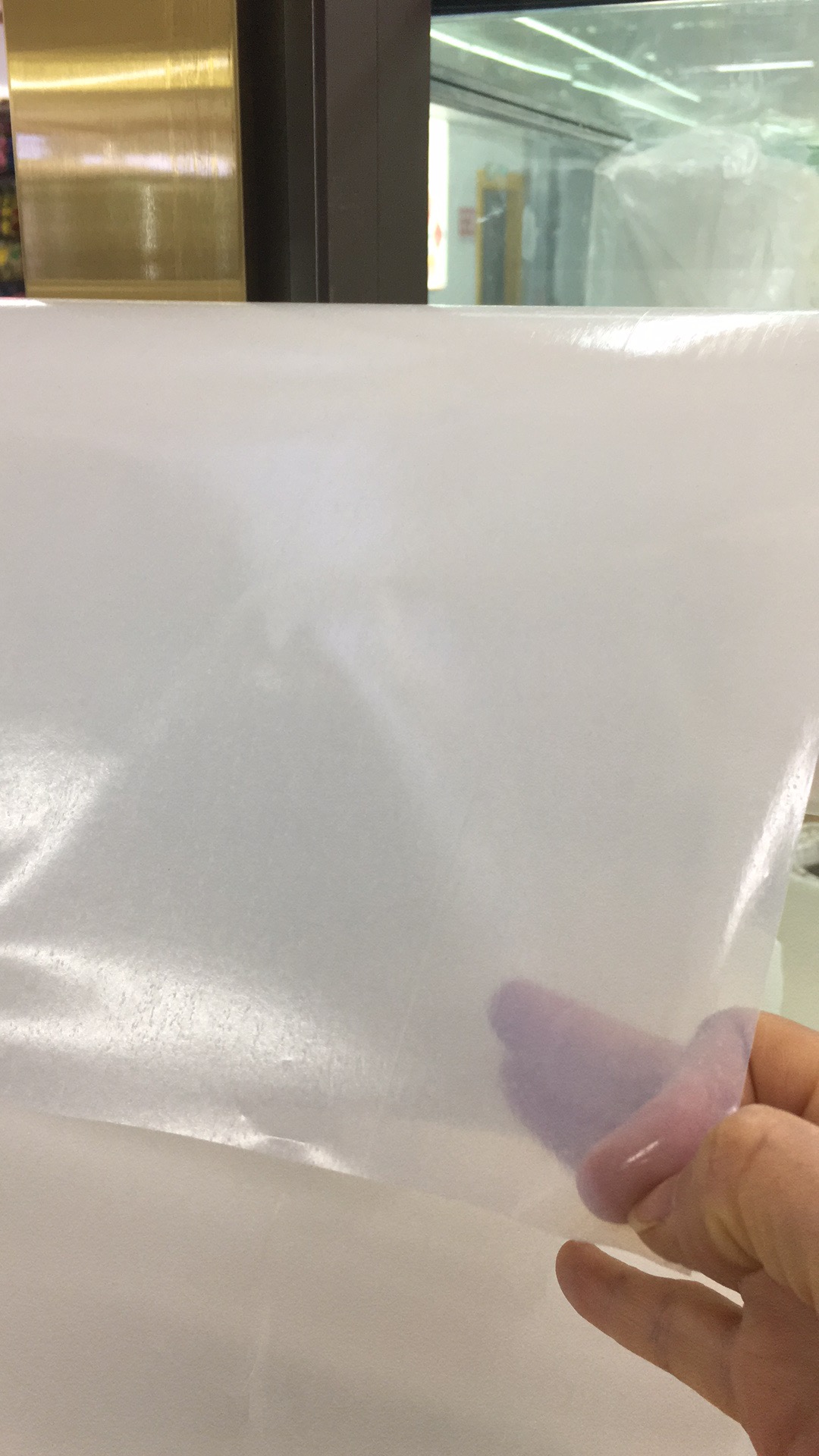 优质热熔胶膜乳白PES背胶透明PO背胶烫胶双面热熔胶十种规格1米详情图3