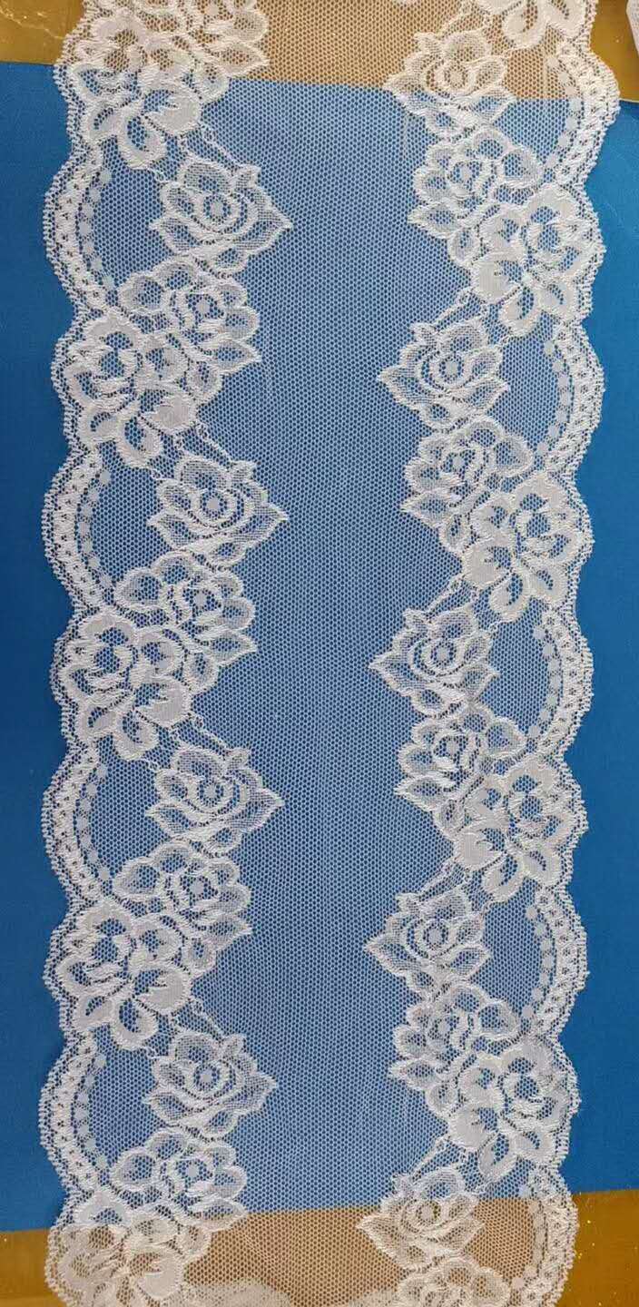 Lace fabric wholesale manufacturer offers knitted clothing and home lace in stock