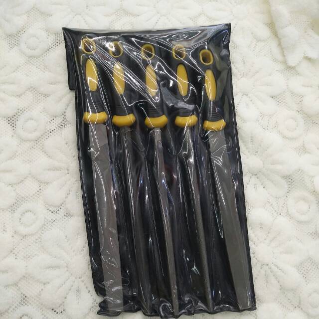 锉刀套装五件套钢锉组锉金属工具耐磨耐用