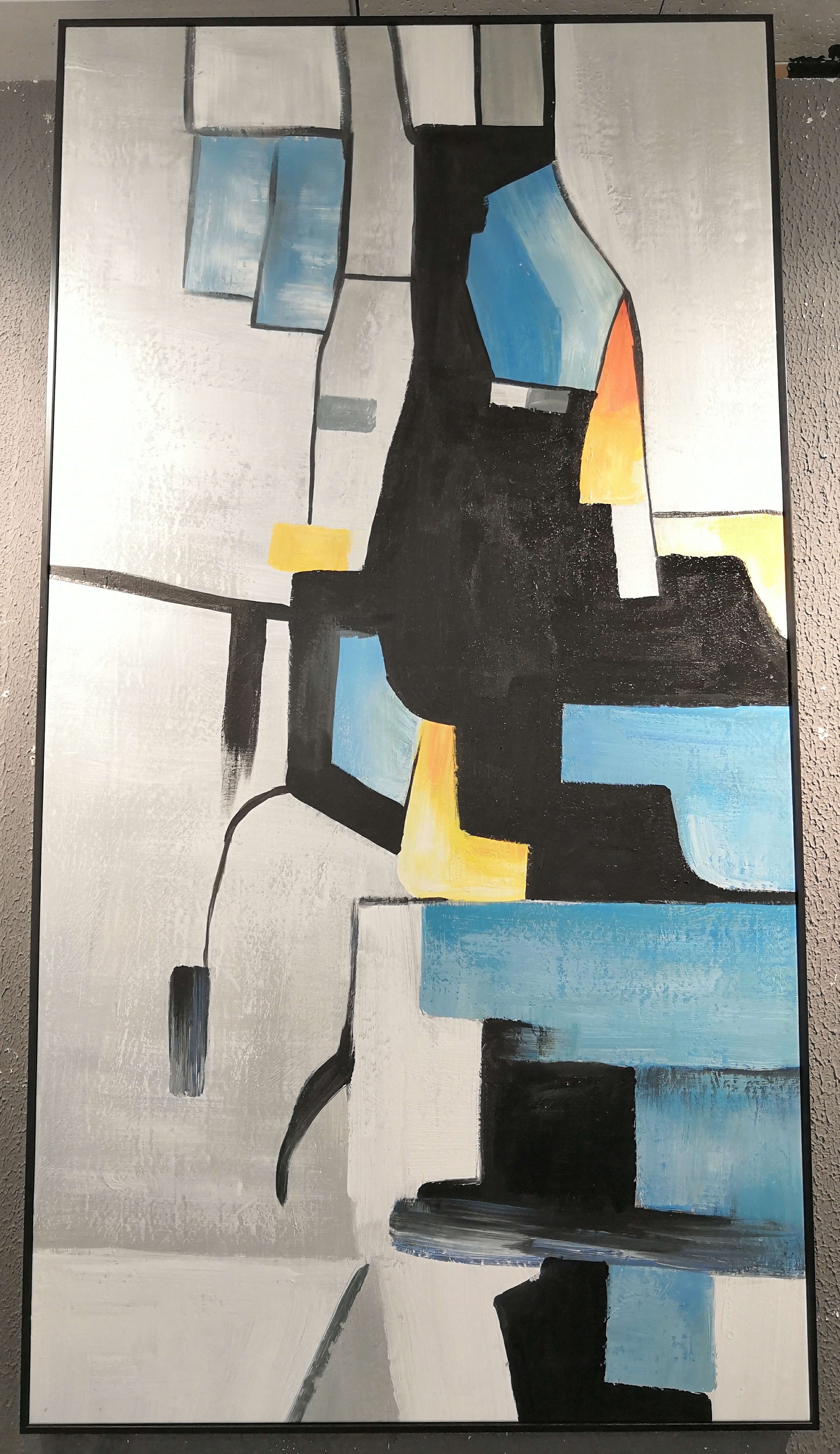 Office Learning Painting Oil Painting Modern Abstract Painting Large Porch Landscape Decorative Painting Simple American Living Room Hanging Painting