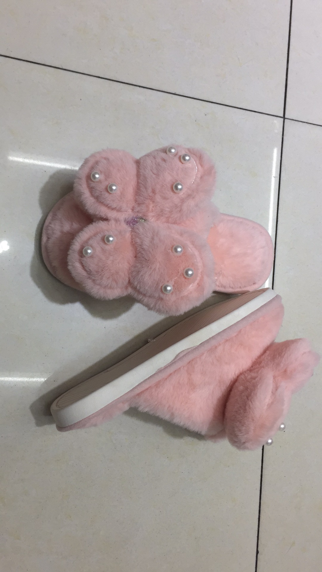 Pink Slippers Comfortable Soft Kids Shoes New Baby Shoes 2020 Explosive Girls Specification drawing
