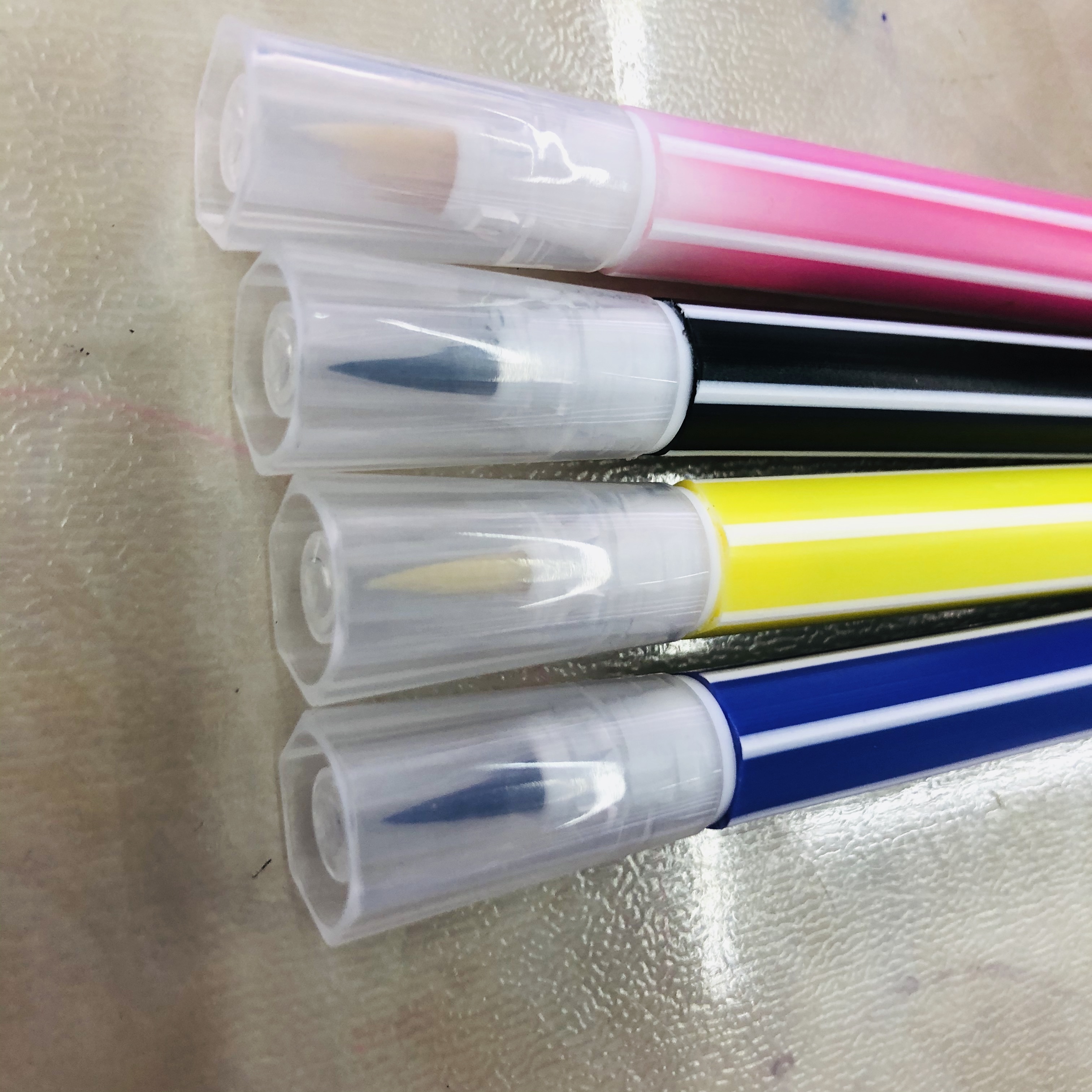 可水洗彩色软头尖头笔diy儿童手工绘画产品图