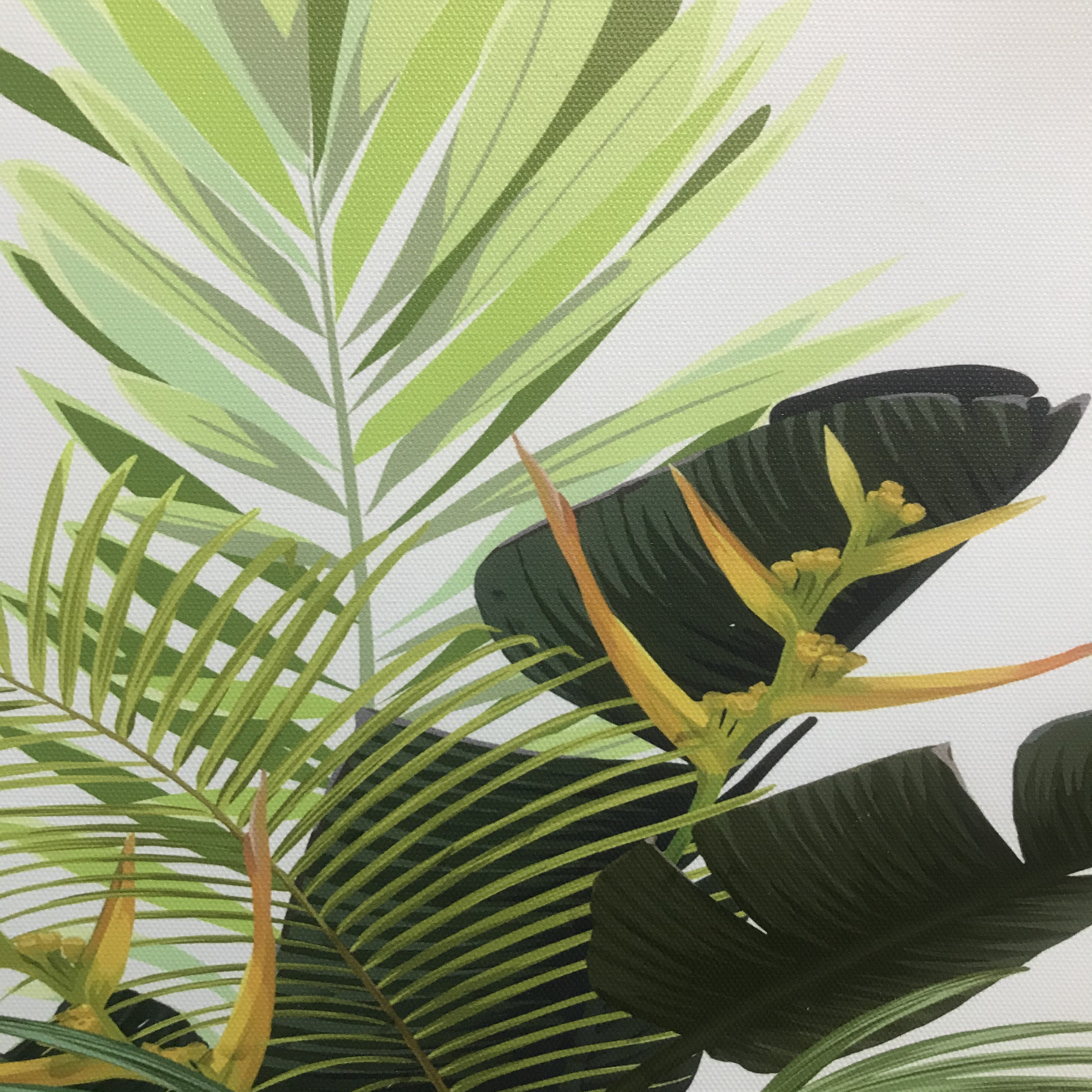 现代简约电表箱装饰挂画绿植清新北欧式开关变电盒遮挡竖款免打孔细节图