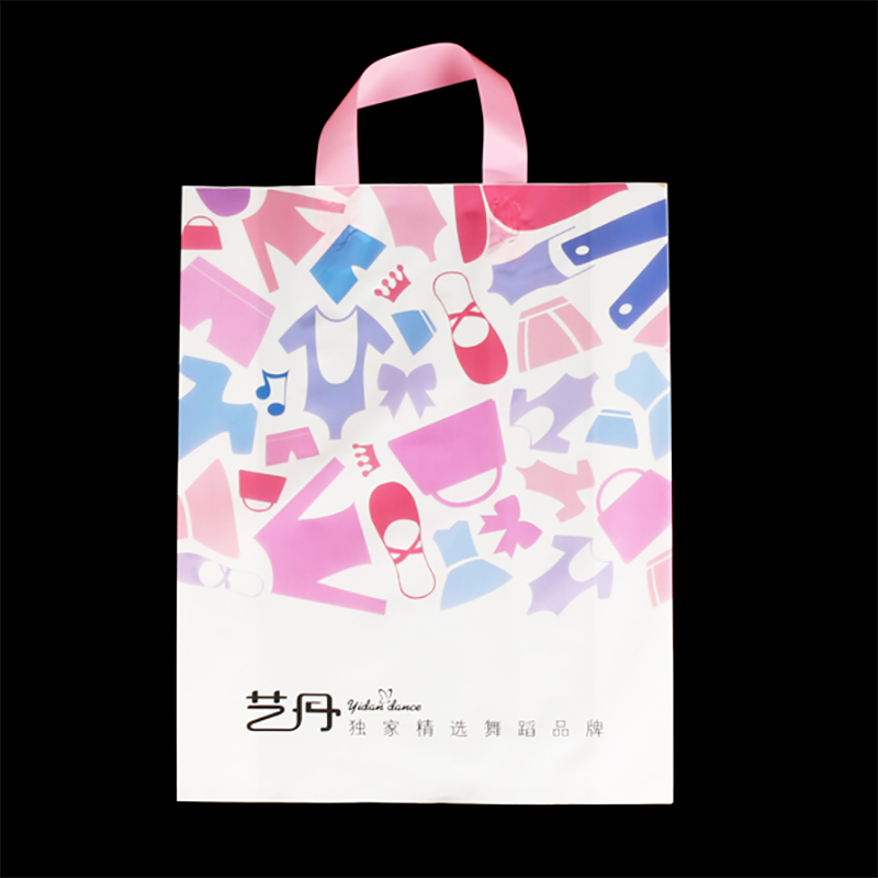 Wholesale manufacturer of export hand-held packaging bags, direct sales. Customized plastic bags and shopping bags based on provided drawings details Picture