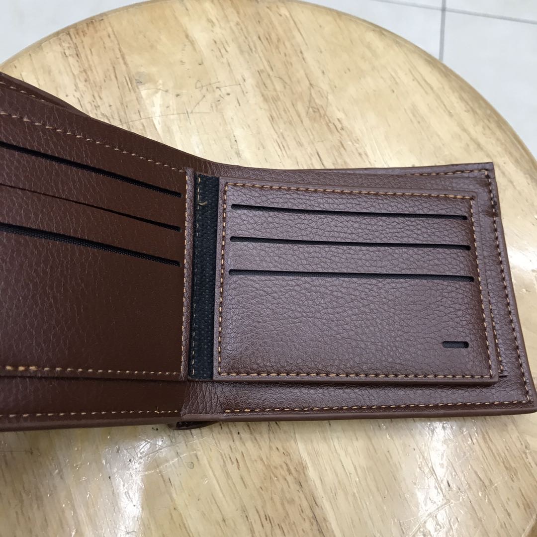 多卡位男士钱包短款大容量钱包细节图